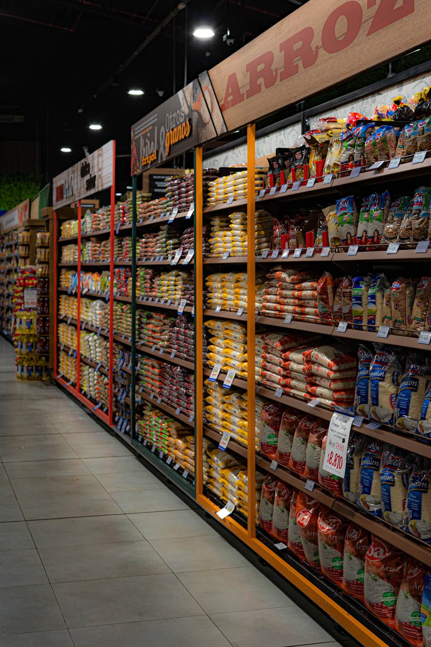 rack of grains